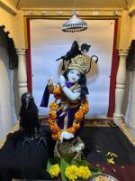 Santacruz Sabha, Mumbai; Alankara: Shri Shani Deva (29 Aug 2026); Picture Courtesy Aryaa Betrabet, Aparna Betrabet & Omkar Yederi